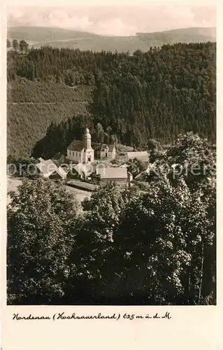 AK / Ansichtskarte Nordenau Panorama Kirche Kat. Schmallenberg