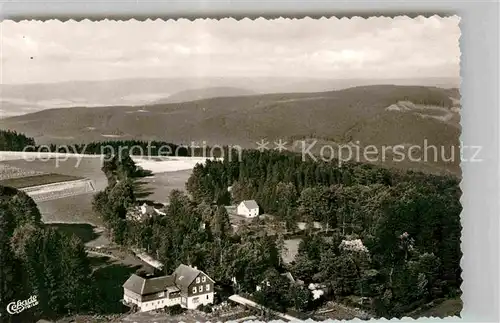 AK / Ansichtskarte Jagdhaus Sauerland Gasthaus Troester Panorama Kat. Schmallenberg