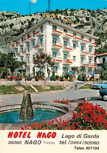 AK / Ansichtskarte Nago Lago di Garda Hotel Kat. Italien
