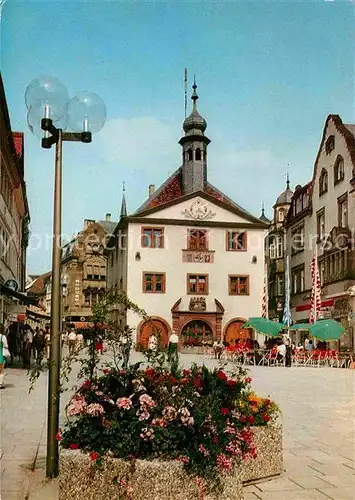 AK / Ansichtskarte Bad Kissingen Marktplatz Rathaus Kat. Bad Kissingen