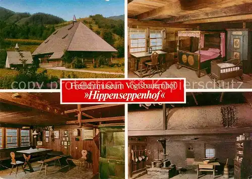 AK / Ansichtskarte Gutach Schwarzwald Freilichtmuseum Vogtsbauernhof  Kat. Gutach