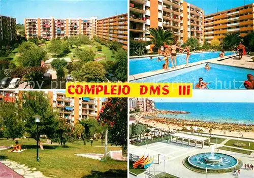 AK / Ansichtskarte Salou Complejo DMS III Kat. Tarragona Costa Dorada