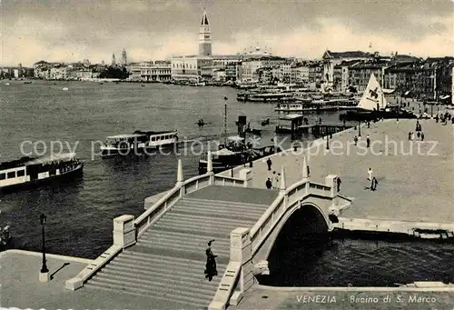 AK / Ansichtskarte Venezia Venedig Bacino di S. Marco Kat. 