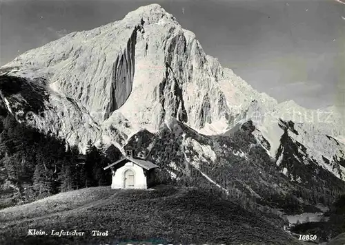 AK / Ansichtskarte Lafatscherjoch Tirol Bergkapelle Kat. Oesterreich