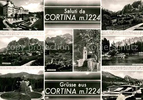 AK / Ansichtskarte Cortina d Ampezzo  Kat. Cortina d Ampezzo