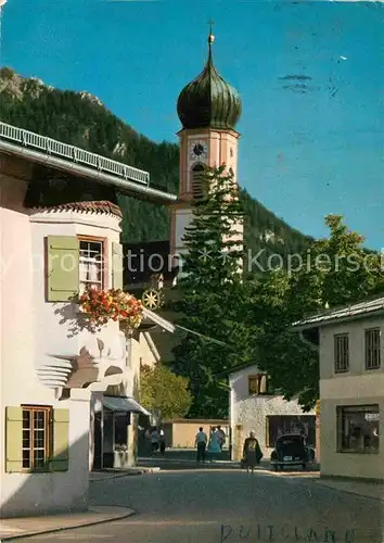 AK / Ansichtskarte Oberammergau Sternwirteck Pfarrhaus Passionsspieldorf Kat. Oberammergau