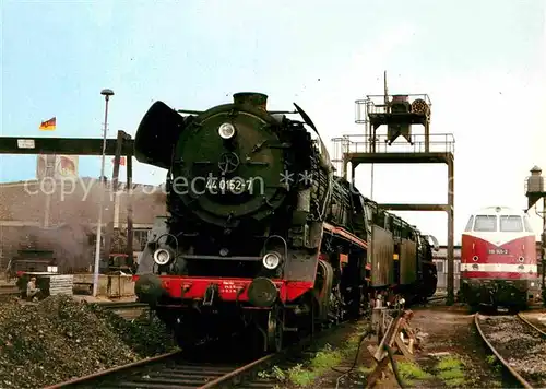 AK / Ansichtskarte Lokomotive Dampflokomotive 440152 7 Ostseebezirk  Kat. Eisenbahn