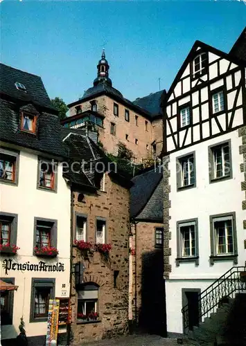 AK / Ansichtskarte Beilstein Mosel Marktplatz Pension Arnoldi Kat. Beilstein