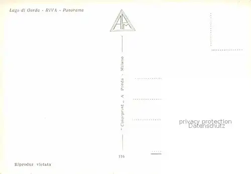 AK / Ansichtskarte Riva Lago di Garda Panorama Kat. 
