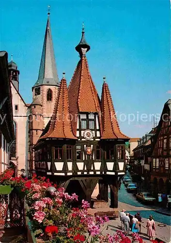 AK / Ansichtskarte Michelstadt Historisches Rathaus Kat. Michelstadt