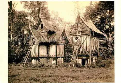 AK / Ansichtskarte Amsterdam Niederlande Tropenmuseum Loemboengs in Batipu Sumatra 1900 Kat. Amsterdam
