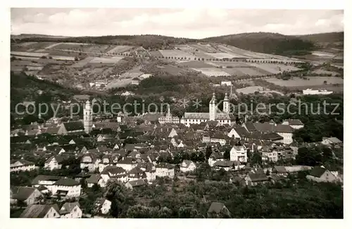 AK / Ansichtskarte Bad Mergentheim Teilansicht vom Trilberg Kat. Bad Mergentheim