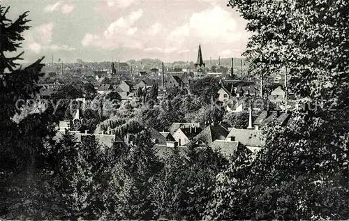 AK / Ansichtskarte Herford Stadtbild Blick vom Langenberge Kat. Herford