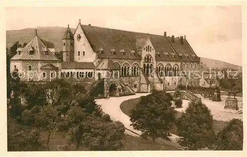 AK / Ansichtskarte Goslar Kaiserhaus Handpressen Kupferdruck Kat. Goslar