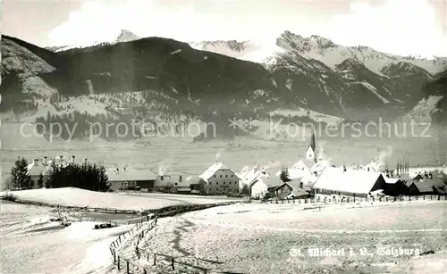 AK / Ansichtskarte St Michael Lungau Ortsansicht mit Kirche Alpen