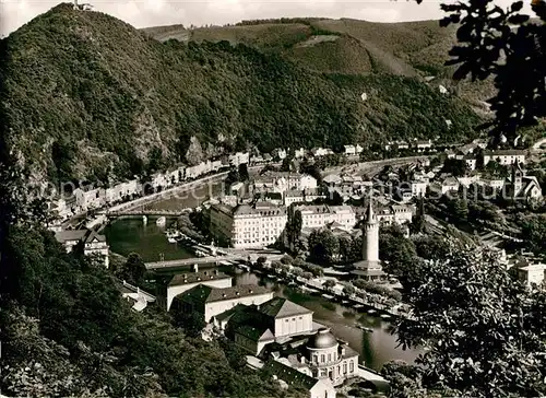 AK / Ansichtskarte Bad Ems Panorama Blick lahnaufwaerts Kat. Bad Ems