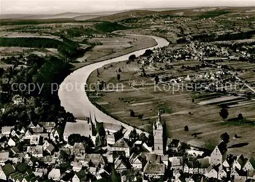 AK / Ansichtskarte Bad Wimpfen Neckar Fliegeraufnahme