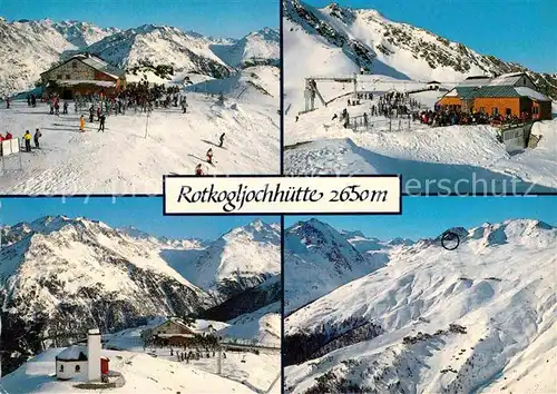 AK / Ansichtskarte Hochsoelden Rotkoglihuette Kat. Soelden oetztal Tirol