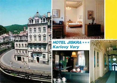 AK / Ansichtskarte Karlovy Vary Hotel Jiskra Kat. Karlovy Vary Karlsbad