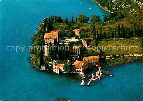 AK / Ansichtskarte Lago di Garda Fliegeraufnahme Punta S. Vigilio Kat. Italien