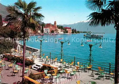 AK / Ansichtskarte Gardone Riviera Lago di Garda Restaurant am See Kat. Italien