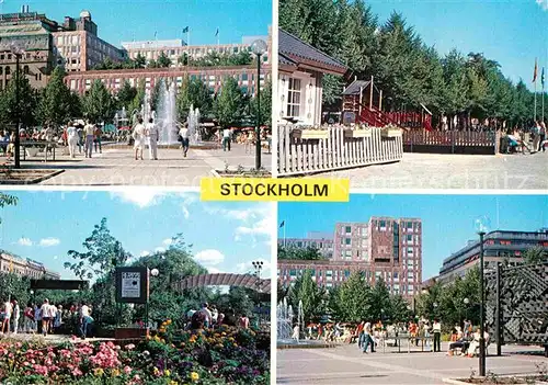 AK / Ansichtskarte Stockholm Kungstraedgarden Kat. Stockholm