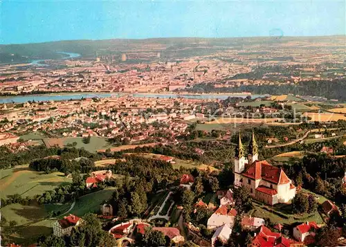 AK / Ansichtskarte Linz Donau Panorama vom Poestlingsberg Kat. Linz