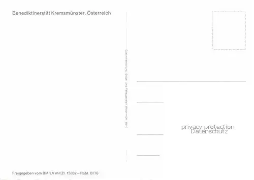 AK / Ansichtskarte Kremsmuenster Benediktinerstift Fliegeraufnahme Kat. Kremsmuenster