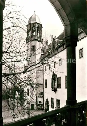 AK / Ansichtskarte Wittenberg Lutherstadt Lutherhaus mit Turm und Katharinenportal Kat. Wittenberg