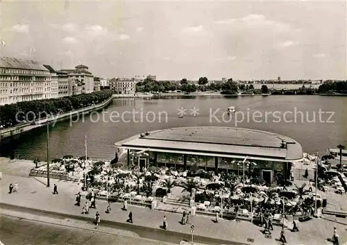 AK / Ansichtskarte Hamburg Alsterpavillon am Jungfernstieg Kat. Hamburg