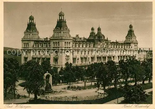 AK / Ansichtskarte Bad Wildungen Hotel Fuerstenhof Kupfertiefdruck Kat. Bad Wildungen