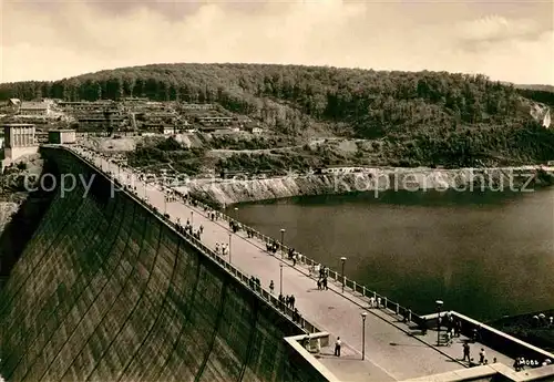 AK / Ansichtskarte Rappbodetalsperre Sperrmauer Stausee Kat. Hasselfelde