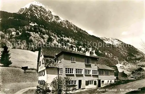 AK / Ansichtskarte Oberstdorf Pension Alpenblick Kat. Oberstdorf