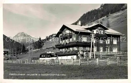 AK / Ansichtskarte St Jakob Defereggen Forellenhof Kat. St. Jakob in Defereggen