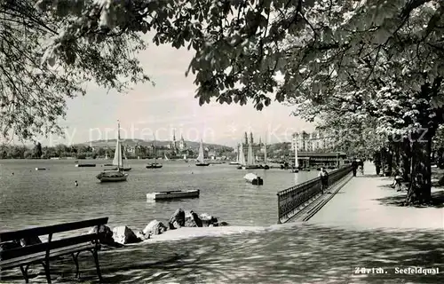 AK / Ansichtskarte Zuerich ZH Seefeldquai