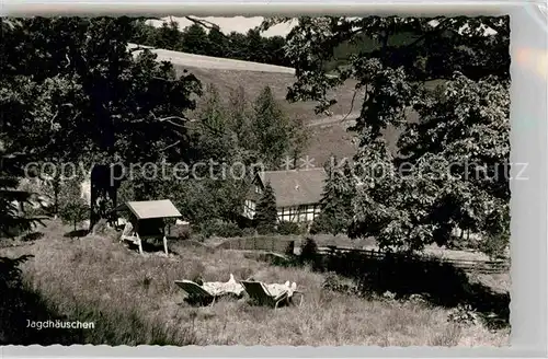 AK / Ansichtskarte Oberkirchen Sauerland Jagdhaeuschen Kat. Schmallenberg