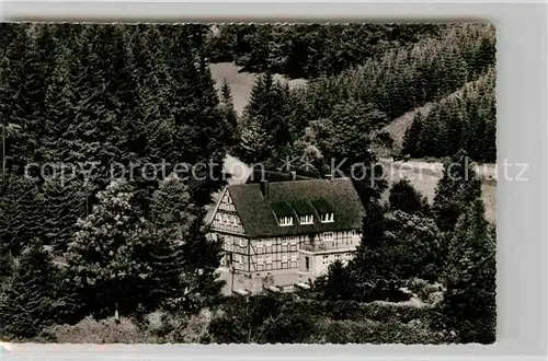 AK / Ansichtskarte Oberkirchen Sauerland Gasthof zum Hohen Knochen Kat. Schmallenberg