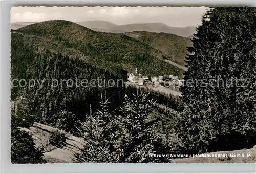 AK / Ansichtskarte Nordenau Panorama Kat. Schmallenberg