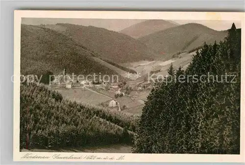 AK / Ansichtskarte Nordenau Panorama Kat. Schmallenberg