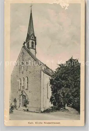 AK / Ansichtskarte Niedernhausen Taunus Katholische Kirche Kat. Niedernhausen