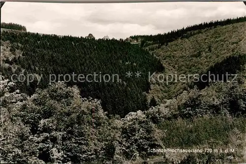 AK / Ansichtskarte Schanze Sauerland Panorama Kat. Schmallenberg