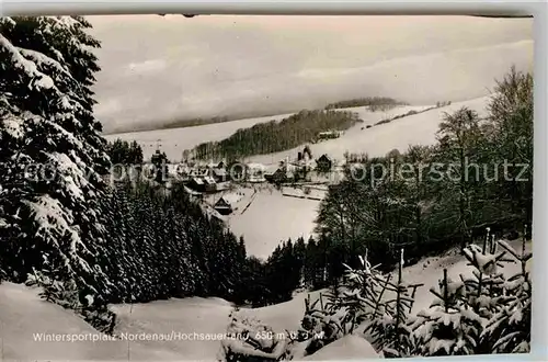 AK / Ansichtskarte Nordenau Winterpanorama Kat. Schmallenberg