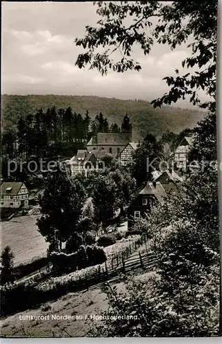 AK / Ansichtskarte Nordenau Panorama Kat. Schmallenberg