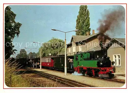 AK / Ansichtskarte Lokomotive Traditionszug Moritzburg  Kat. Eisenbahn