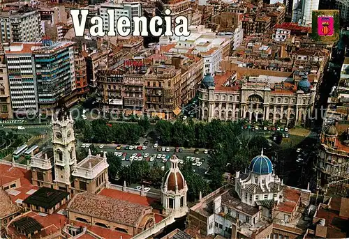 AK / Ansichtskarte Valencia Valenciana Vista aerea Kat. Valencia
