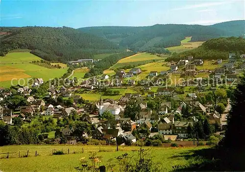 AK / Ansichtskarte Niedersfeld Panorama Ferienort Kat. Winterberg