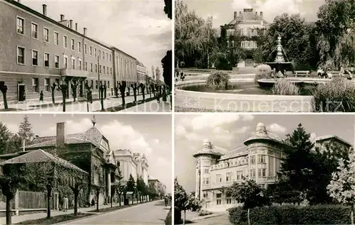 AK / Ansichtskarte Kaposvar Brunnen Allee Villa Kat. Ungarn