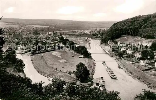 AK / Ansichtskarte Hann. Muenden Blick vom Dingelstedt Pressel Denkmal Kat. Hann. Muenden