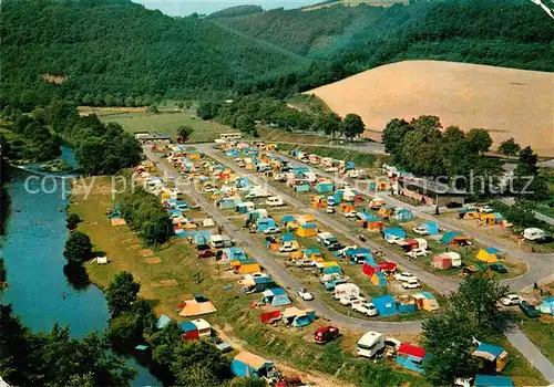 AK / Ansichtskarte Vianden Camping du Moulin Fliegeraufnahme