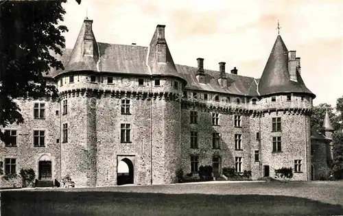 AK / Ansichtskarte Pompadour Facade du Chateau